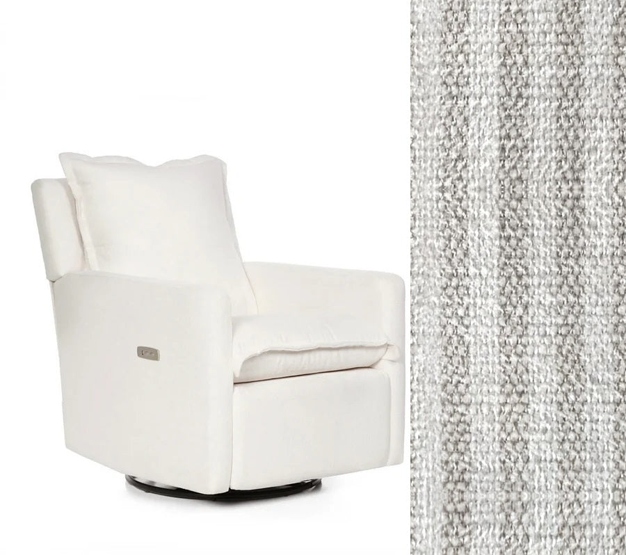 Oilo Flynn Power Gliding Swivel Recliner- Bambi Baby
