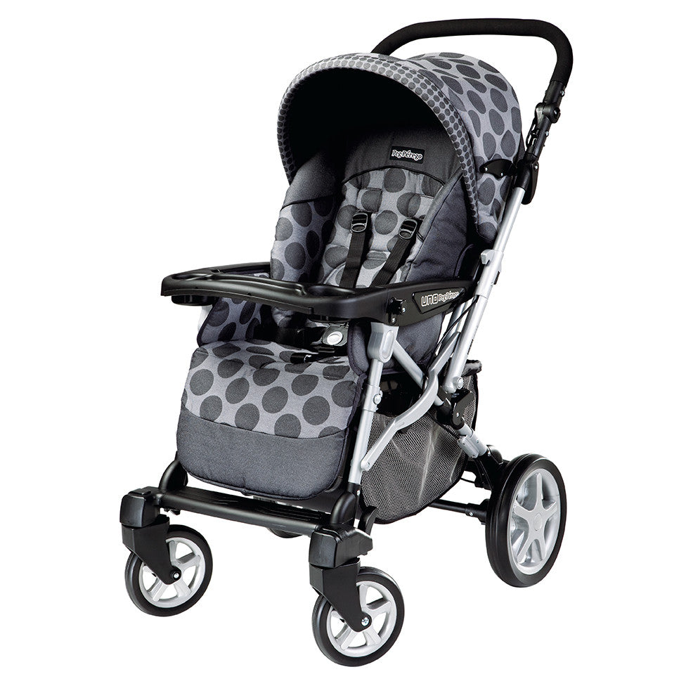 Cochecito Peg Perego Uno en Pois Grey- Bambi Baby