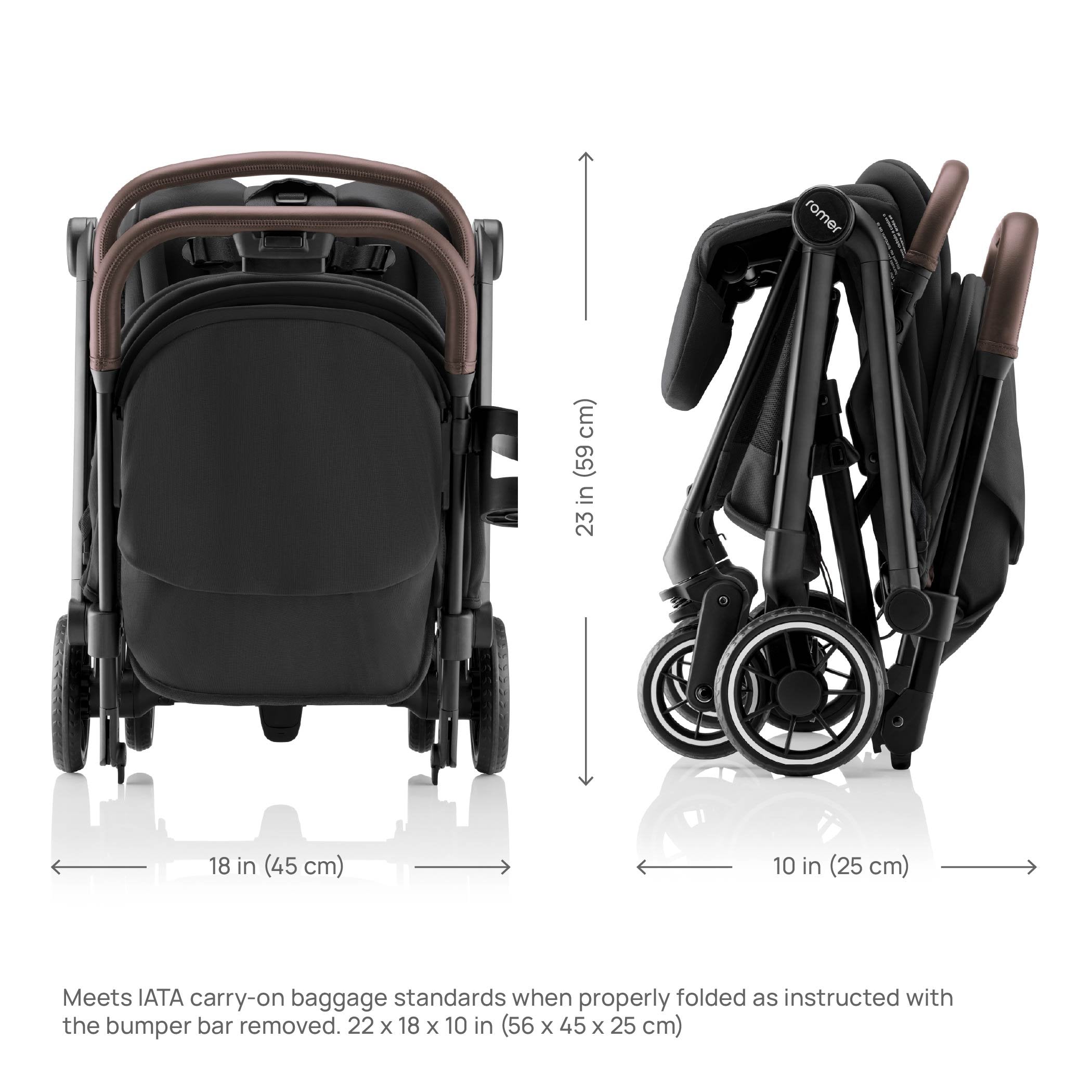 Romer Lani Lightweight and Ultra-Compact Travel Stroller- Bambi Baby