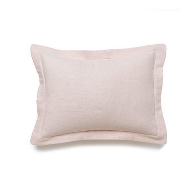 Liz and Roo Petal Pink Linen Baby Pillow Sham- Bambi Baby