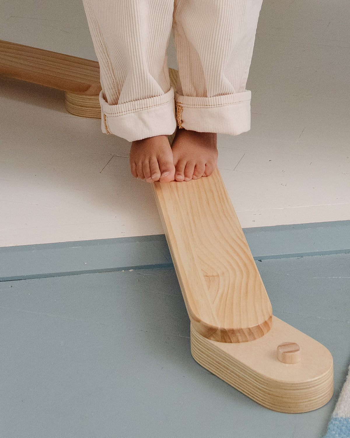 Piccalio Acrobat | Balance Beam - Pine- Bambi Baby