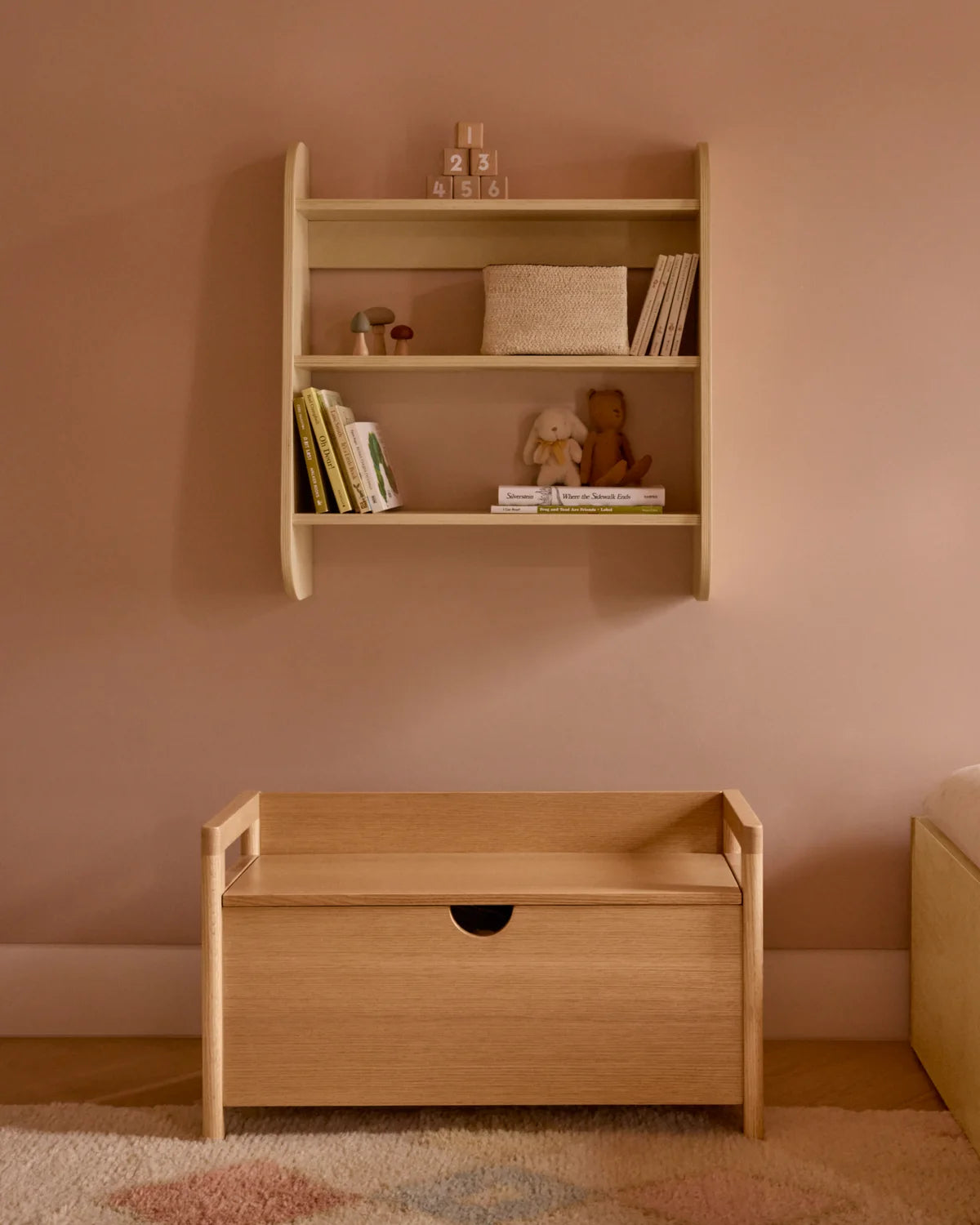 Piccalio Wall Shelf - Birch- Bambi Baby