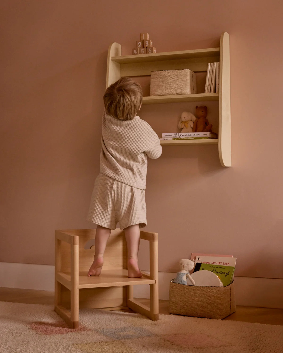 Piccalio Wall Shelf - Birch- Bambi Baby