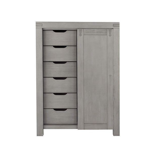 Oxford Piermont Collection Chifferobe in Rustic Stonington Gray- Bambi Baby