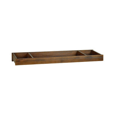 Oxford Baby Piermont Collection Changing Topper in Rustic Farmhouse Brown- Bambi Baby