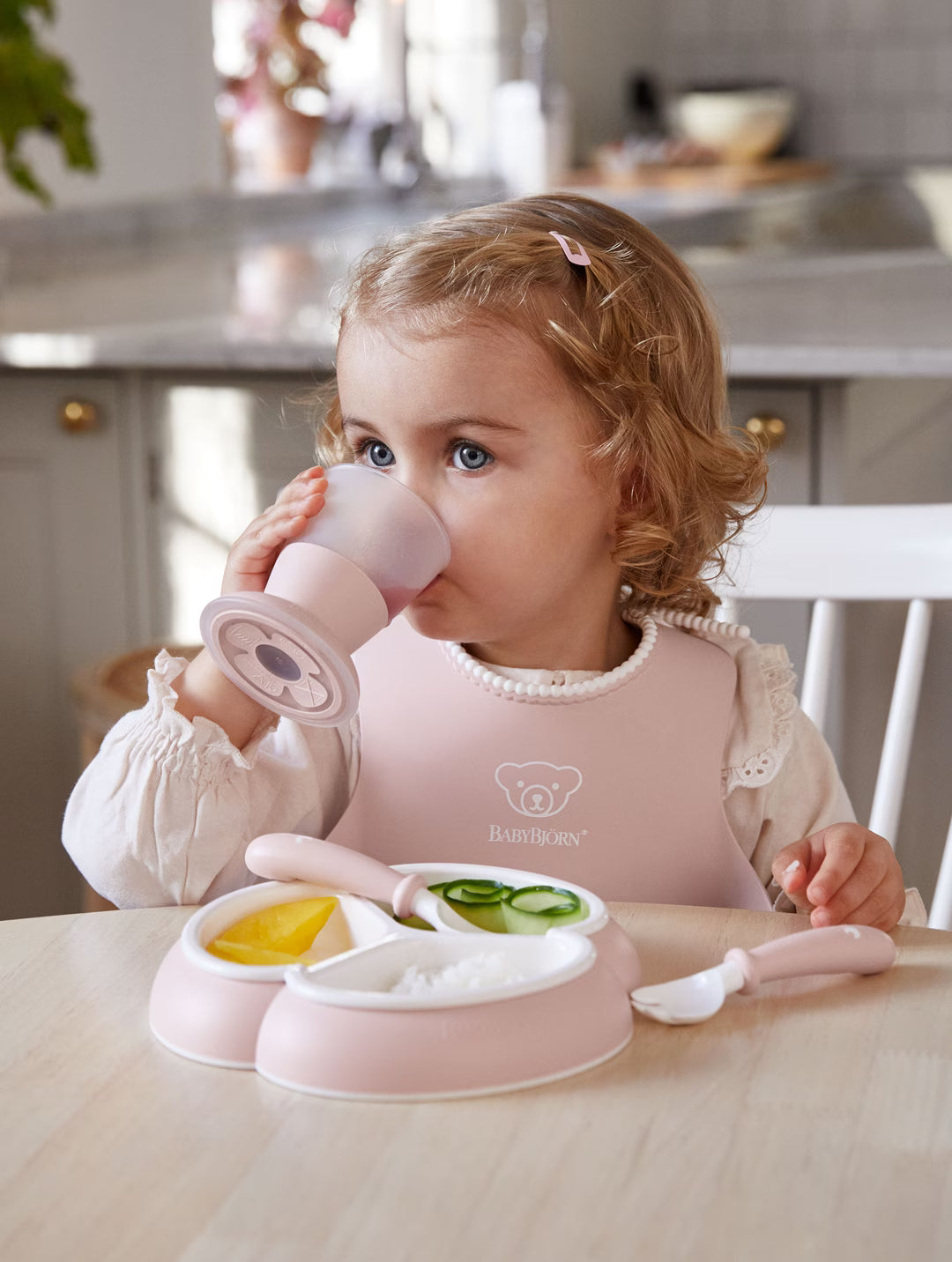 BabyBjorn Dinnerware Set - 8 pcs- Bambi Baby