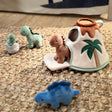 Lambs & Ivy Dino-Might Volcano Plush Toy Play Set - Bambi Baby