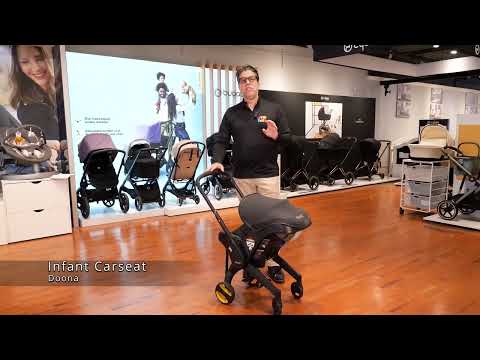 Doona Infant Car Seat Stroller with Base - Bambi Baby