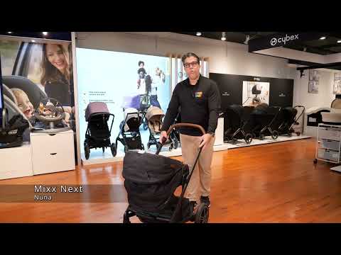 Nuna PIPA URBN + MIXX Next Travel System in Caviar - Bambi Baby