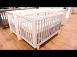 Tulip by Natart Bjorn Classic Crib and 3 Drawer Dresser Set - Bambi Baby
