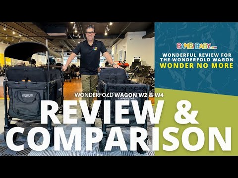 Wonderfold W2 LUXE Double Stroller Wagon - Bambi Baby