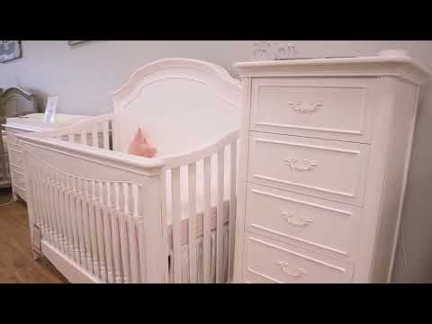 Dolce Babi Alessia Lingerie Chest em Branco Brilhante - Bambi Baby