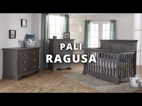 Pali Ragusa Double Dresser in Vintage White - Bambi Baby