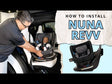 Assento de carro conversível giratório Nuna REVV - Bambi Baby