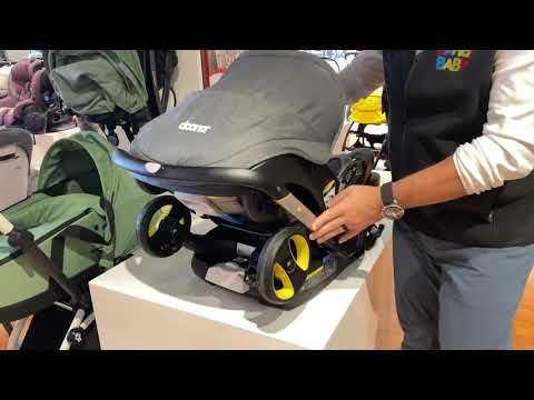 Doona Infant Car Seat Stroller with Base - Bambi Baby