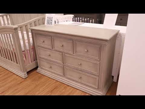 Sorelle Verona Nightstand in Heritage Fog - Bambi Baby