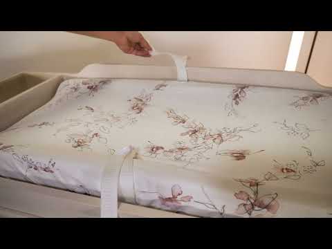 Trilho para bebês Fawn Baby Glacier Toddler em marfim escovado - Bambi Baby