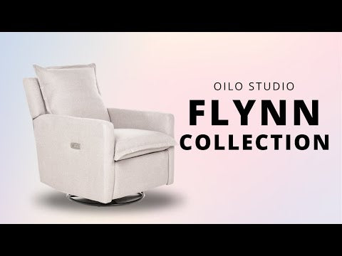 Oilo Flynn Recliner in HP Trek Pebble - Bambi Baby