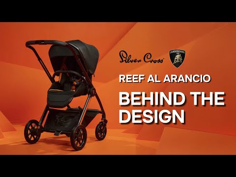 Car Lamborghini Pram Silver Cross Reef AL Arancio Lamborghini