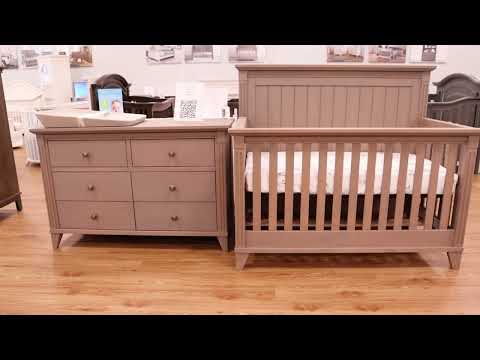 Silva Edison 6 Drawer Dresser in White - Bambi Baby