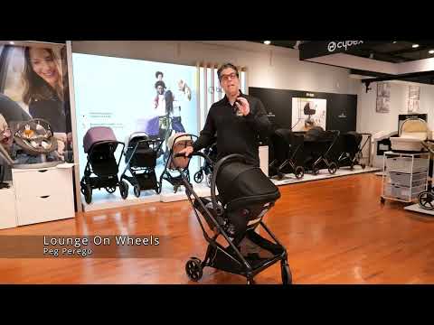 Peg Perego Primo Viaggio 4-35 Lounge sobre ruedas en True Black - Bambi Baby