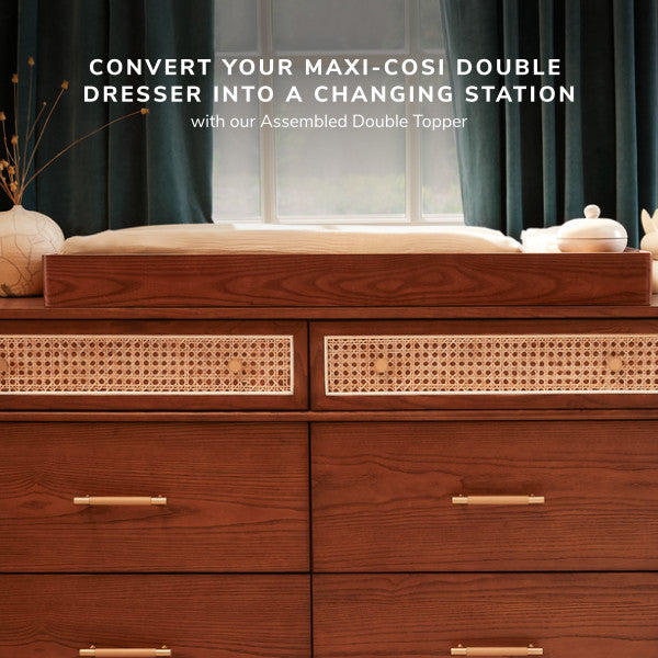 Maxi Cosi Kindred Everheart Assembled Double Topper - Natural Heritage- Bambi Baby