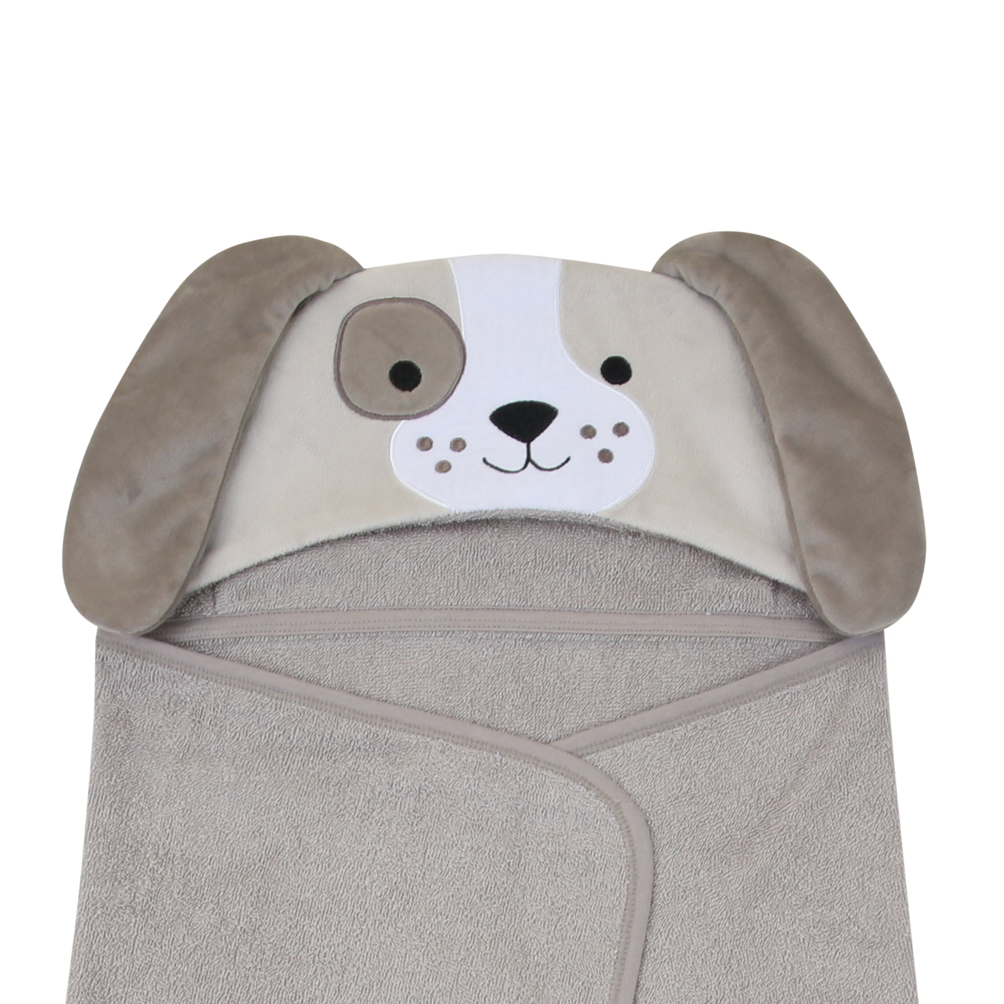 Lambs & Ivy Puppy Hooded Bath Towel- Bambi Baby