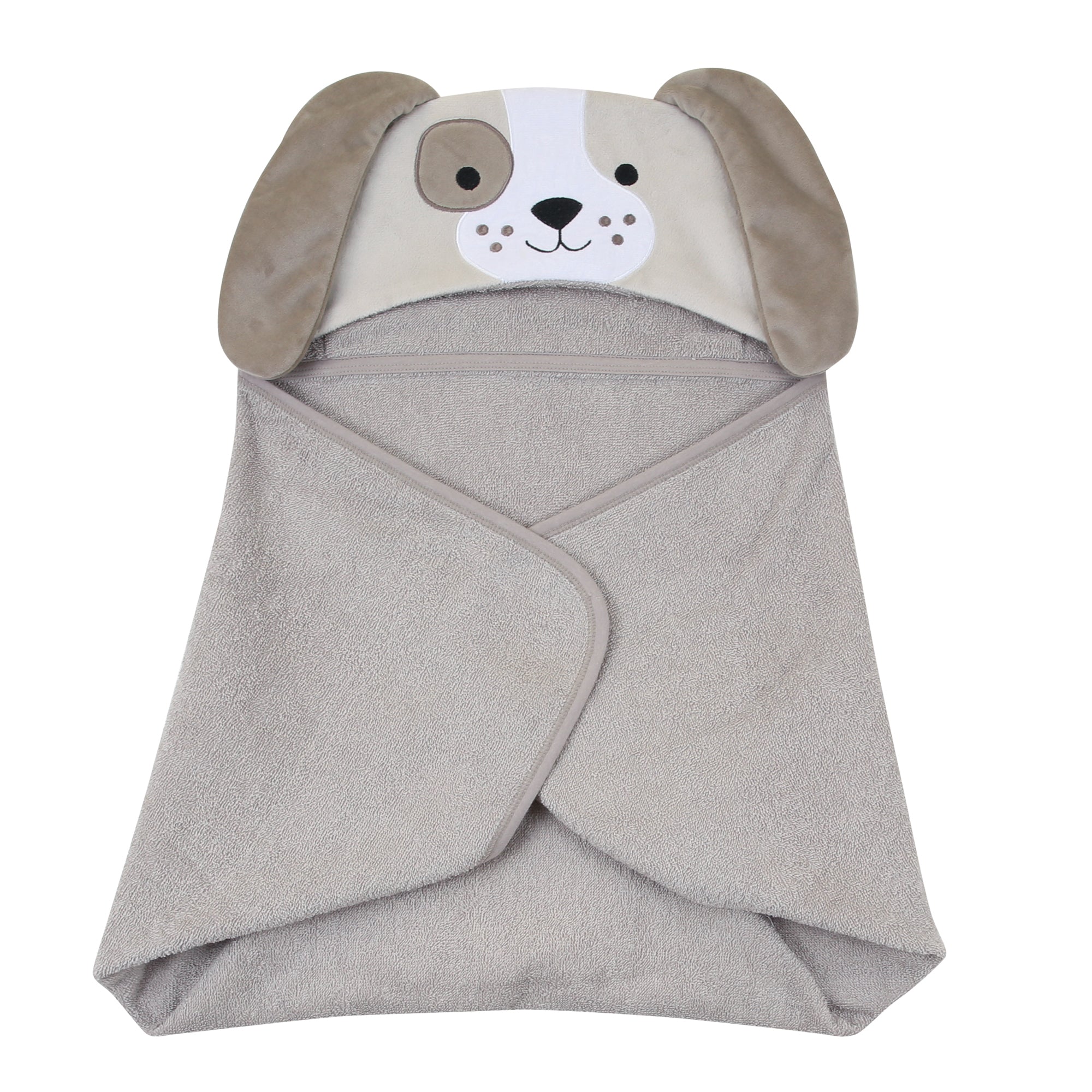 Lambs & Ivy Puppy Hooded Bath Towel- Bambi Baby