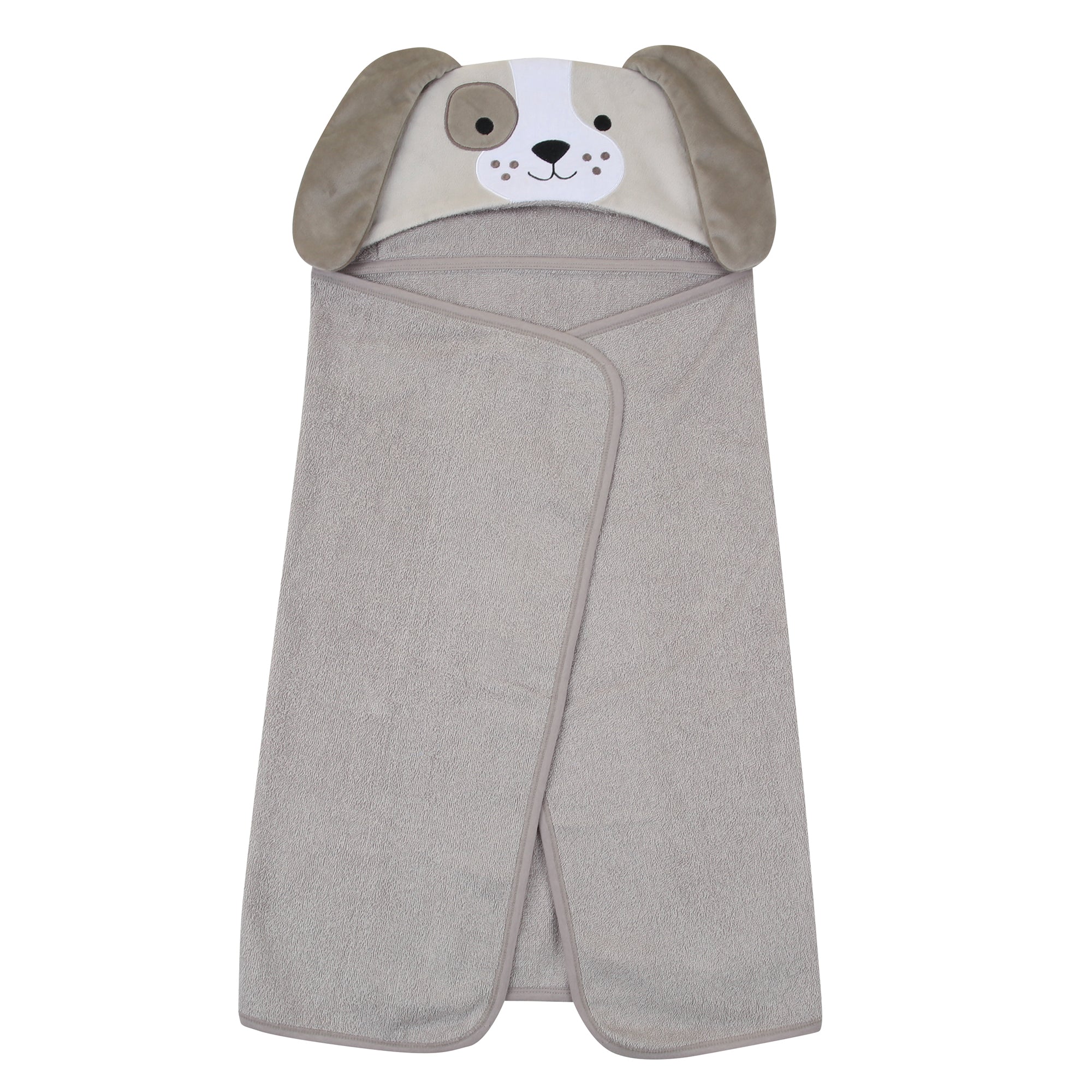Lambs & Ivy Puppy Hooded Bath Towel- Bambi Baby