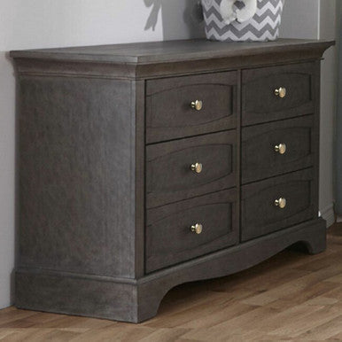 Pali Enna Double Dresser in Distressed Granite- Bambi Baby