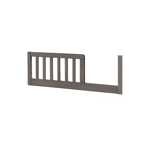 Distressed Granite Wood Pali Ragusa Toddler Rail - Front View | Bambi Baby