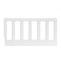 White Oxford Baby Briella Toddler Bed Guard Rail - Isolated Product View | Bambi Baby