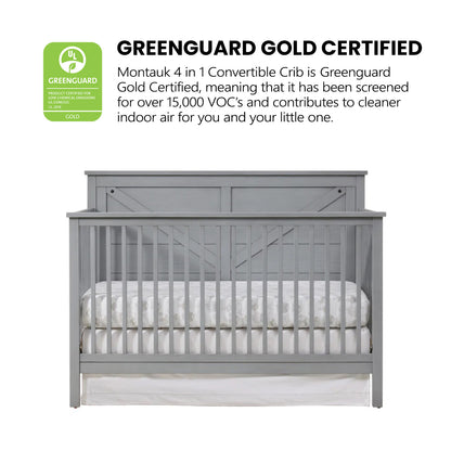 Oxford Baby Montauk 4-in-1 Convertible Crib- Bambi Baby