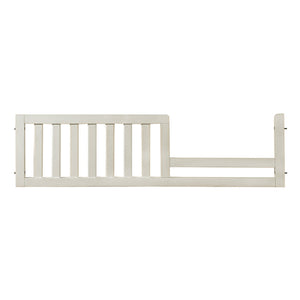 Belgium Cream Solid Hardwood Toddler Rail - Front View | Bambi Baby