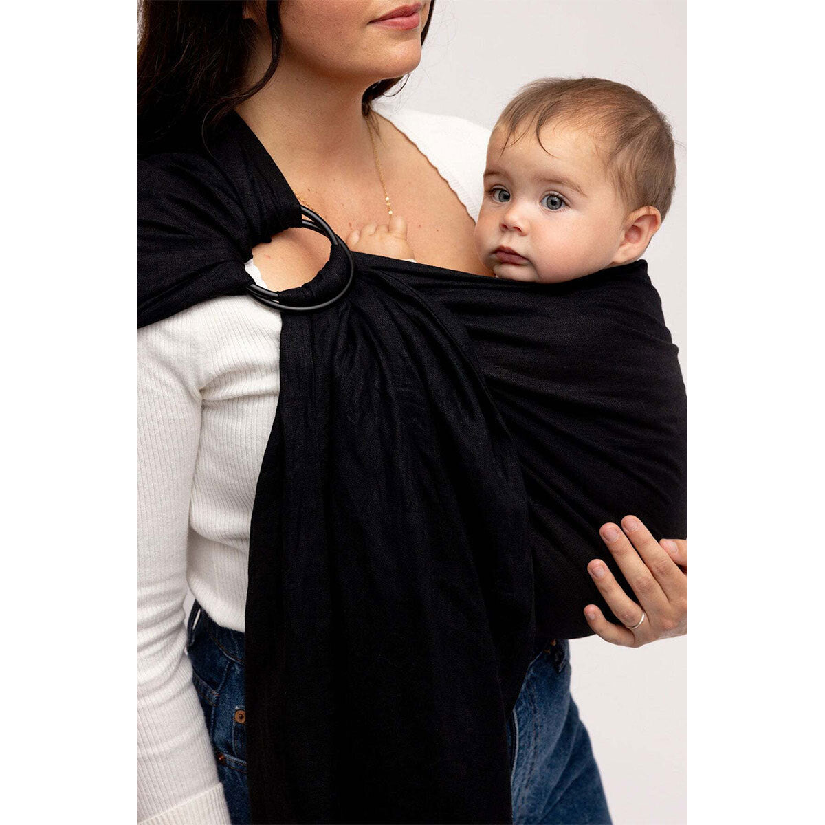WildBird Linen Sling - Raven- Bambi Baby