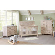Stella Baby Remi Convertible Crib-Flat in Sugarcoat - Bambi Baby