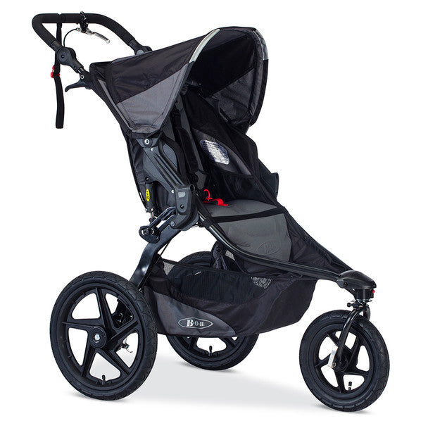 Carrinho de bebê Bob Revolution Pro em preto/preto - Bambi Baby