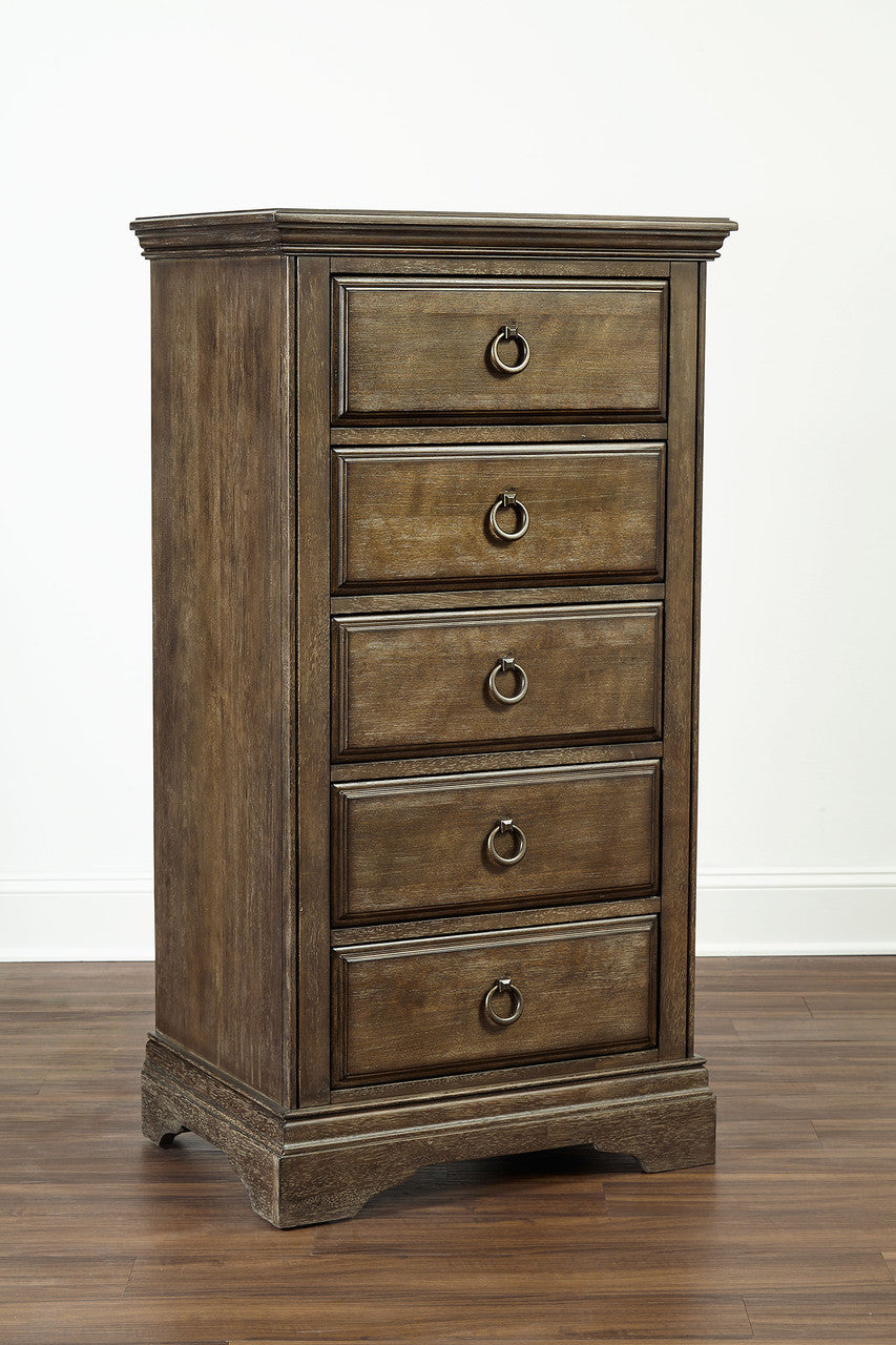 Westwood Riley 5 gavetas Pier Chest em Almond- Bambi Baby