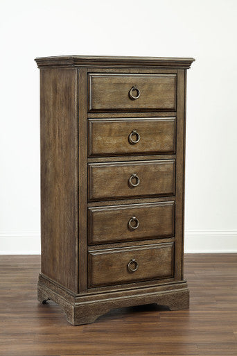 Westwood Riley 5 gavetas Pier Chest em Almond- Bambi Baby