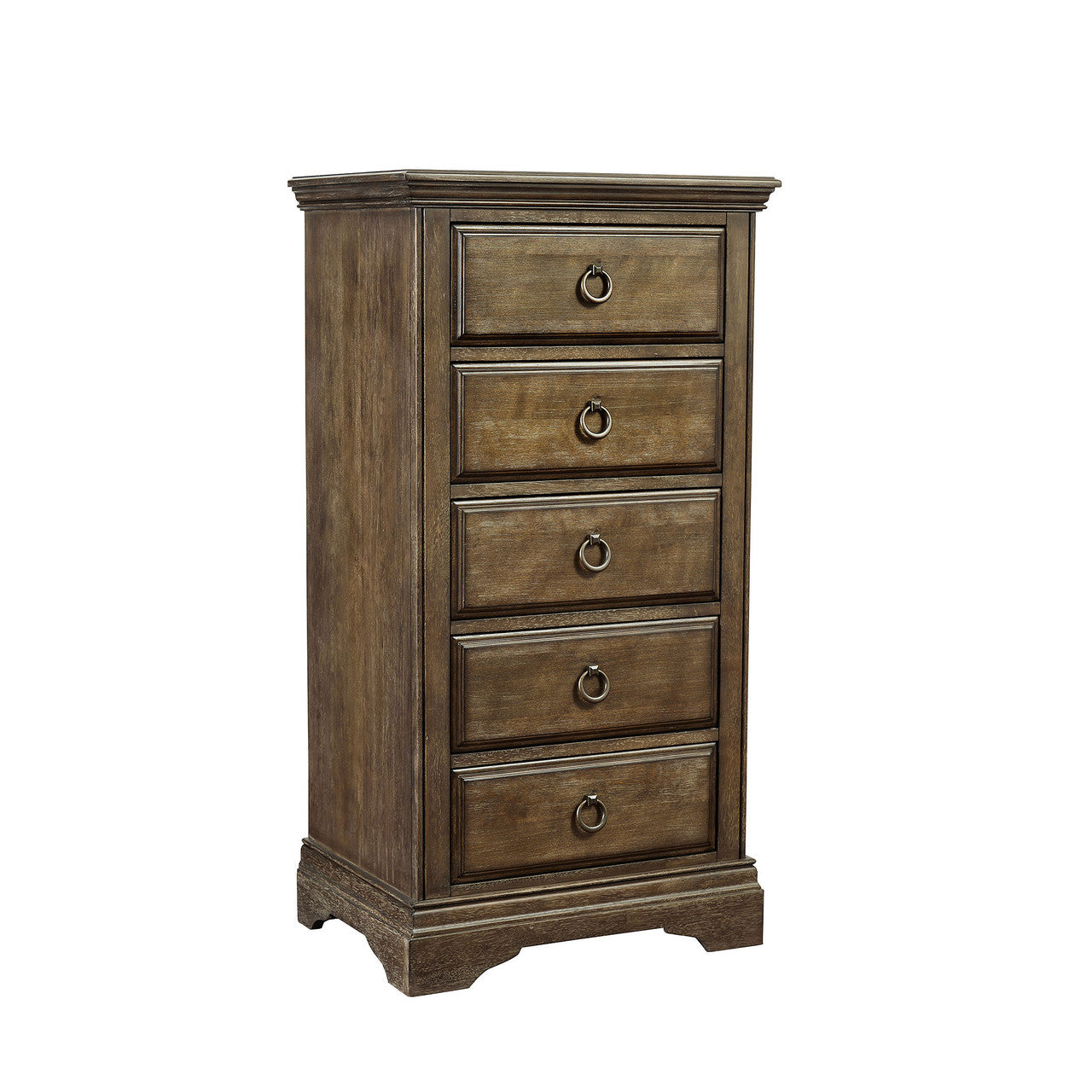 Westwood Riley 5 gavetas Pier Chest em Almond- Bambi Baby