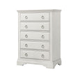 Westwood Riley 5 Drawer Chest in Brushed White - Bambi Baby