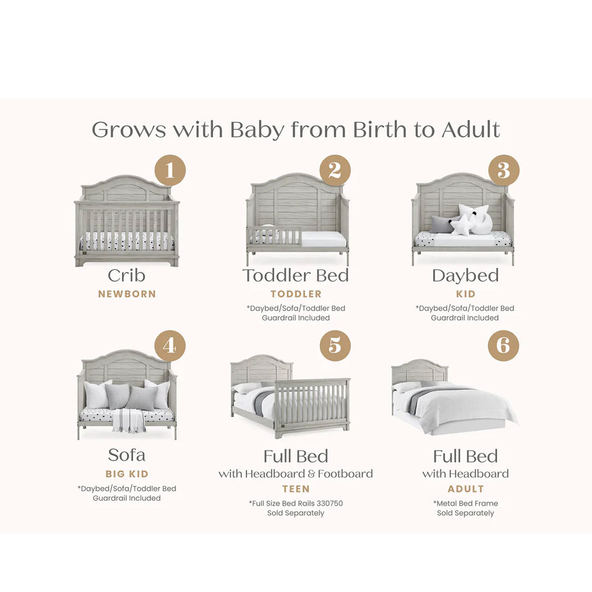 Delta Children Simmons Asher Crib- Bambi Baby