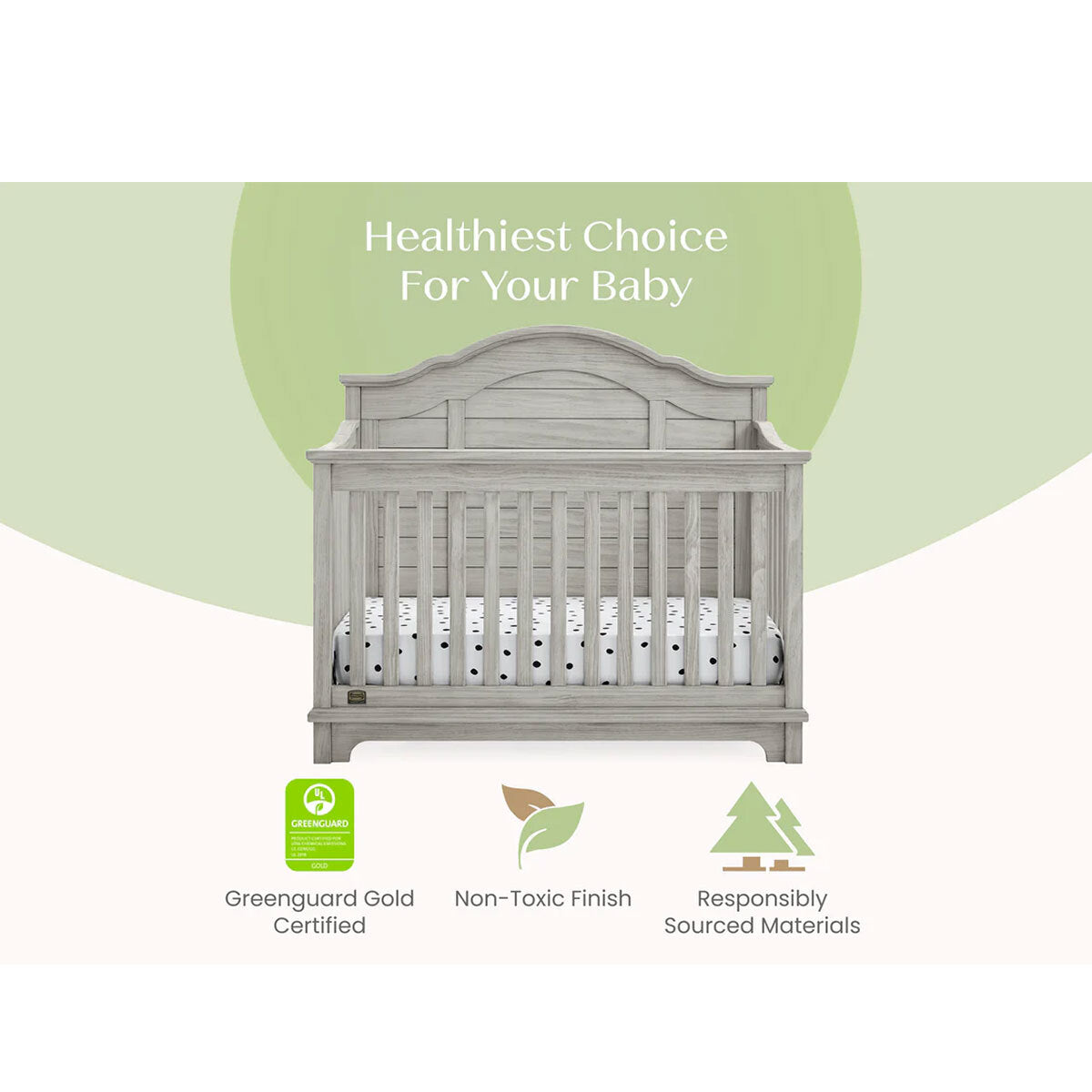 Delta Children Simmons Asher Crib- Bambi Baby