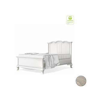 Cama de casal Romina Cleopatra com painel sólido