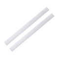 Ash Linen Wood Rowan Full Size Bed Conversion Rails - Pair Flat Lay | Bambi Baby