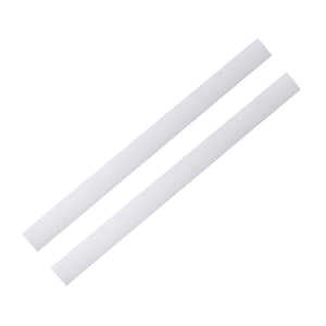 Ash Linen Wood Rowan Full Size Bed Conversion Rails - Pair Flat Lay | Bambi Baby