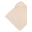 Crane Baby Violet Ruffle Hooded Baby Bath Towel - Bambi Baby