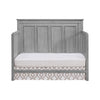 Rustic Grey Wood 4-in-1 Convertible Crib - Toddler Bed Configuration | Bambi Baby