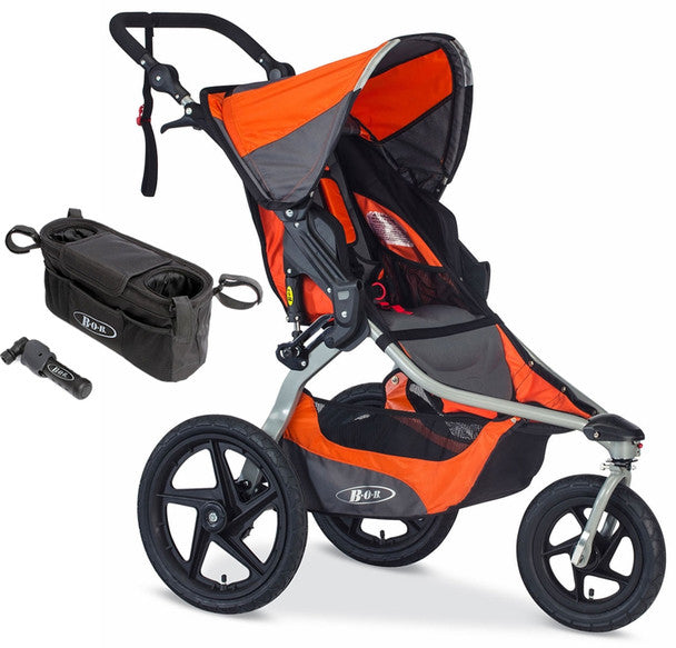Pacote de carrinho de bebê BOB Revolution Flex Single em Canyon - Bambi Baby