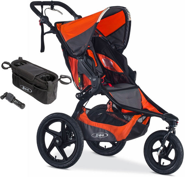 BOB Revolution Pro Jogging Stroller Bundle in Canyon- Bambi Baby